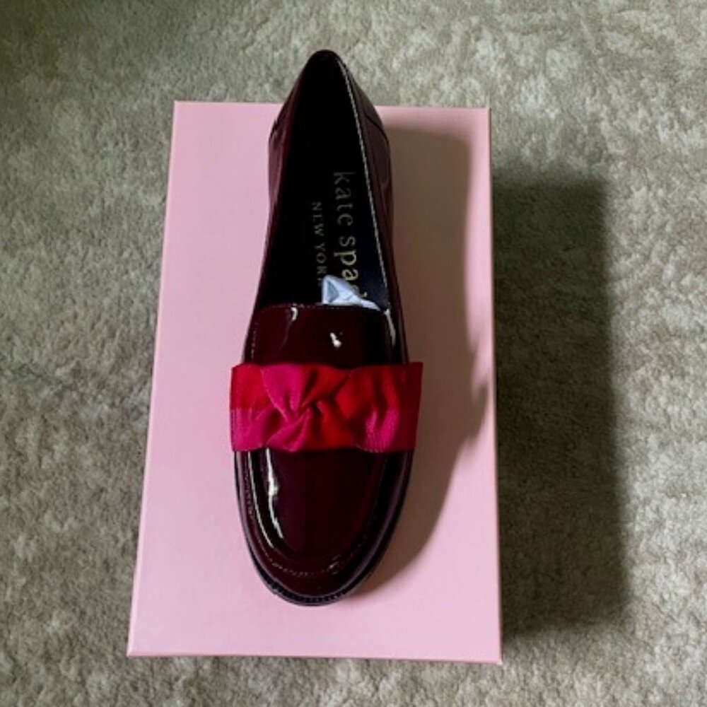 Kate Spade leandra Dark Merlot Size 7.5B